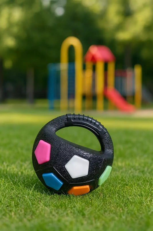 Interaktiver Hundeball mit Griff