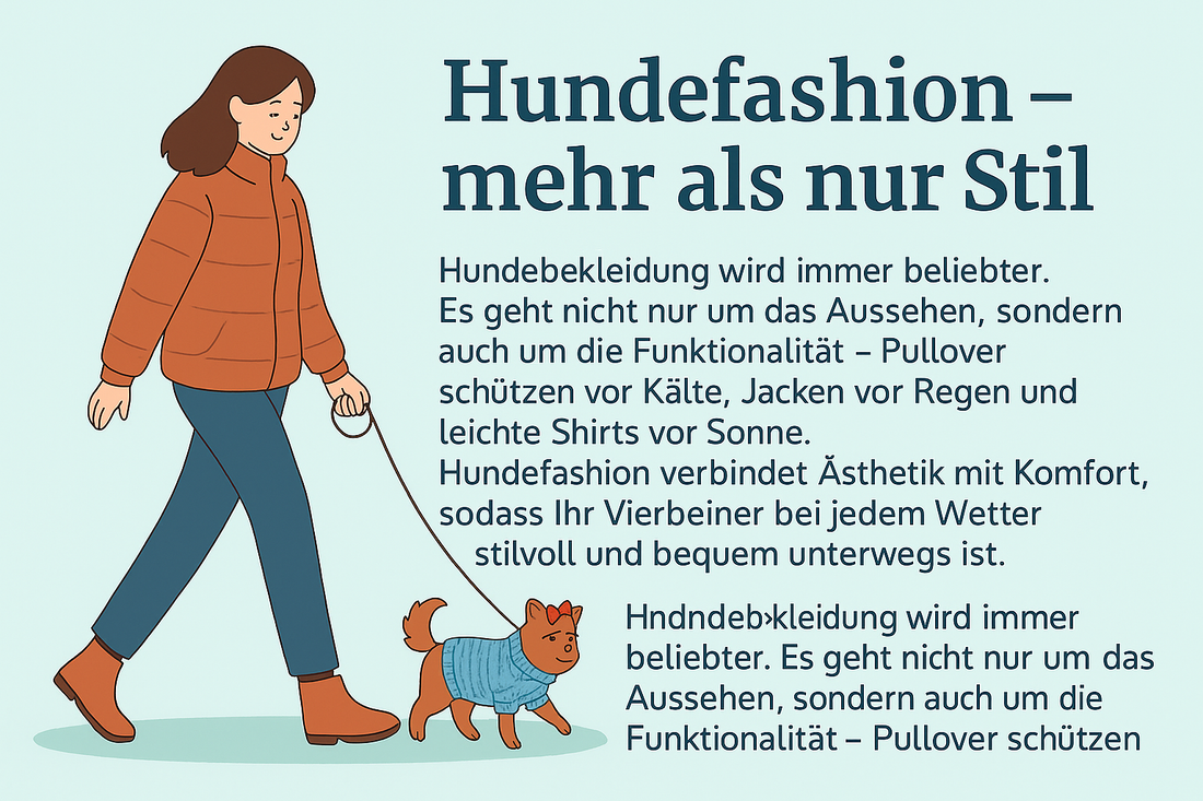 Hundemode – mehr als nur Stil