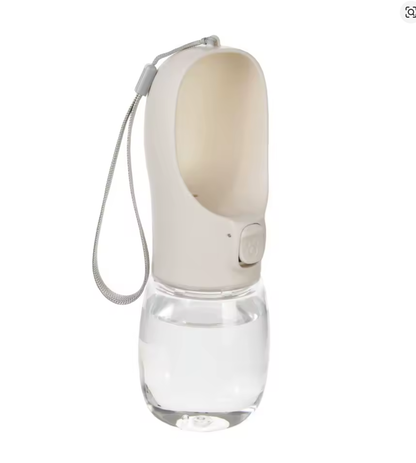 Reiseflasche für Hunde – Trinkflasche mit Napf (350ml)