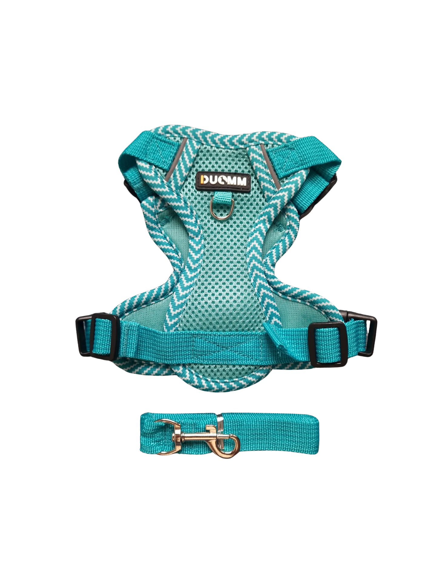 Hundegeschirr mit passender Leine – verstellbar & bequem