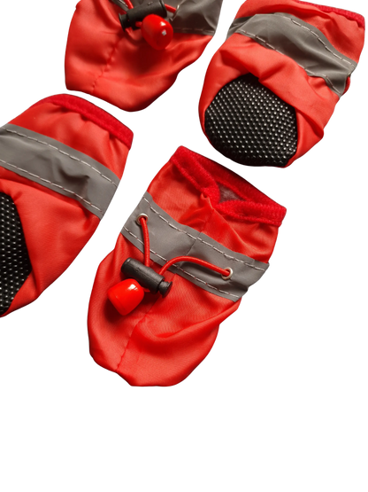 Wasserdichte Hundeschuhe für Regen & Schnee (4er-Set)