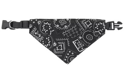 Halsband mit Halstuch für Hunde – verstellbar