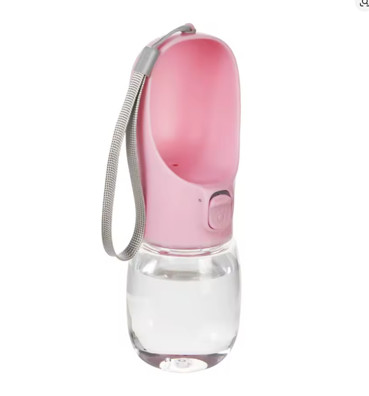 Reiseflasche für Hunde – Trinkflasche mit Napf (350ml)