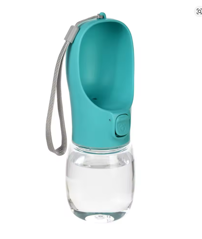 Reiseflasche für Hunde – Trinkflasche mit Napf (350ml)