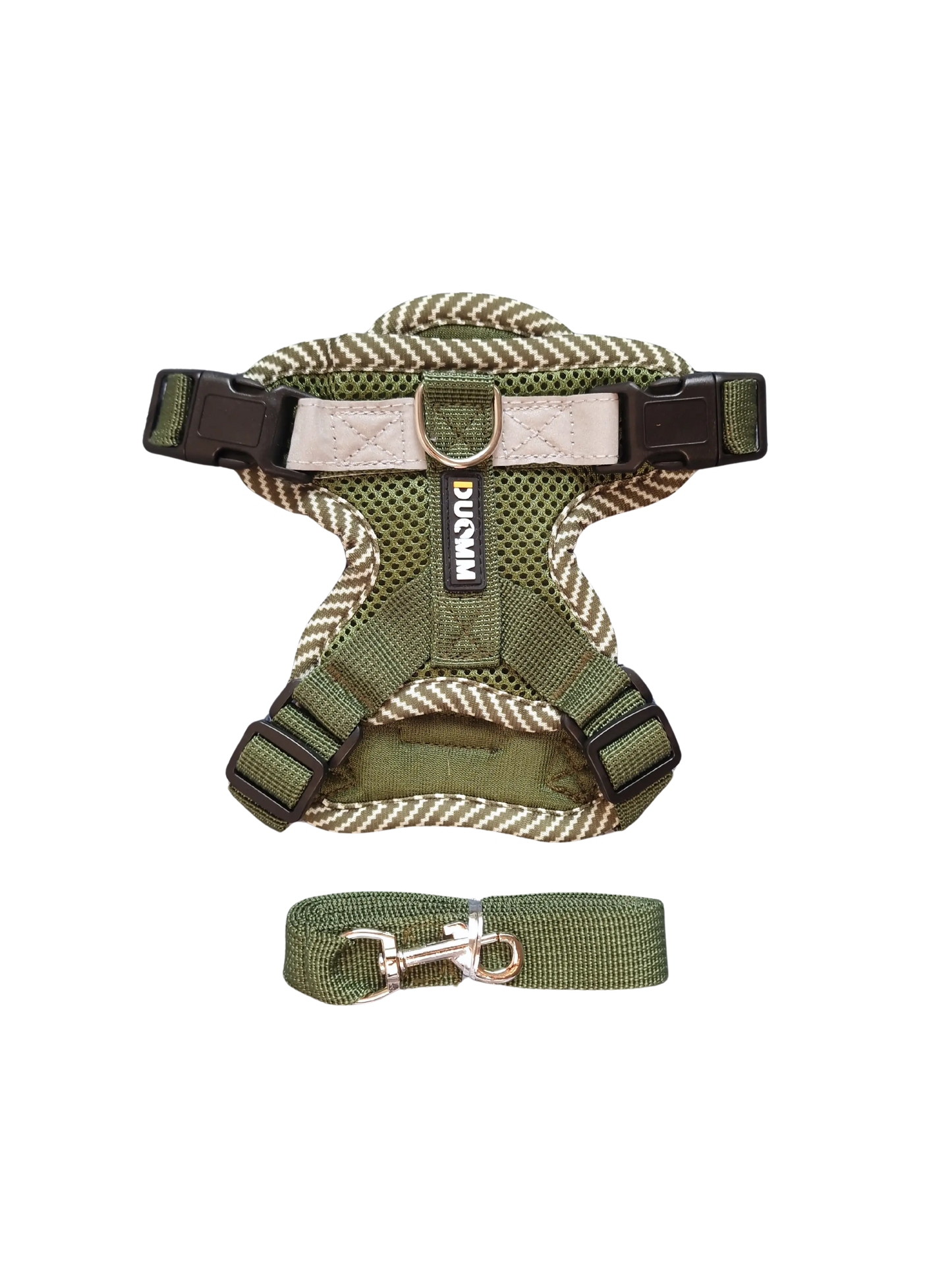 Hundegeschirr mit passender Leine – verstellbar & bequem