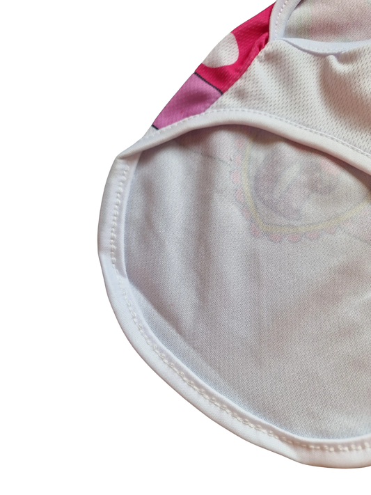 Hundeshirt „Rosa mit Punkten und Schleife“