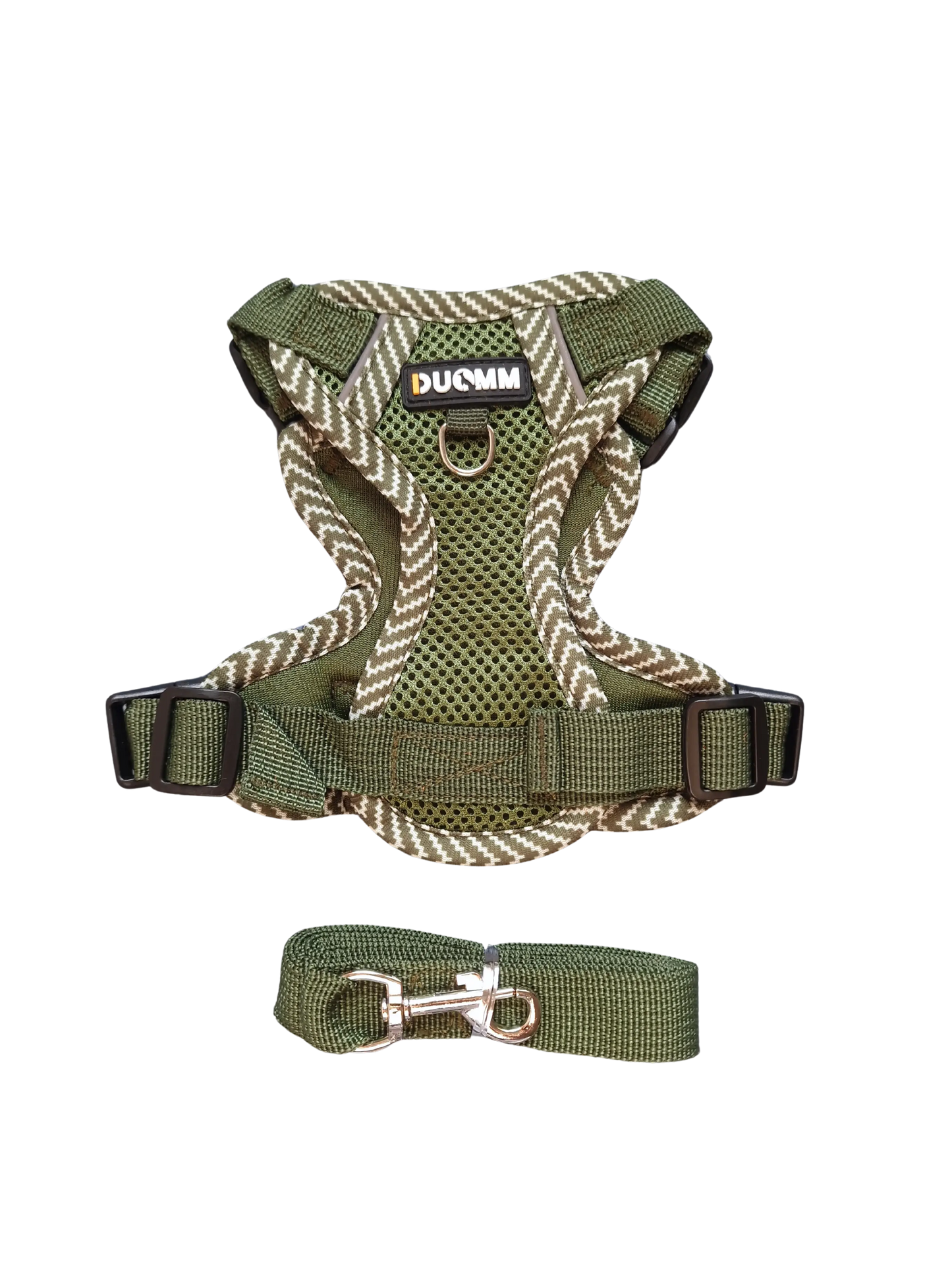 Hundegeschirr mit passender Leine – verstellbar & bequem