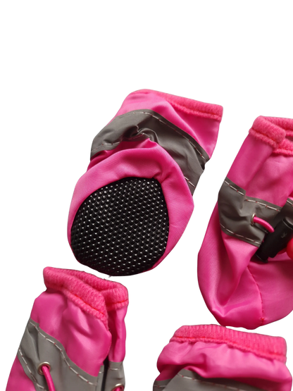 Wasserdichte Hundeschuhe für Regen & Schnee (4er-Set)
