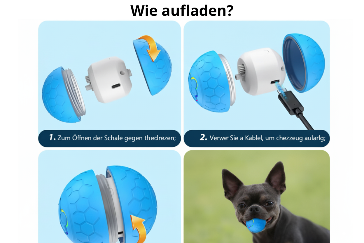Elektrischer Hundeball – Spielspaß für lange Zeit