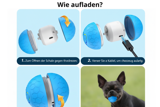 Elektrischer Hundeball – Spielspaß für lange Zeit