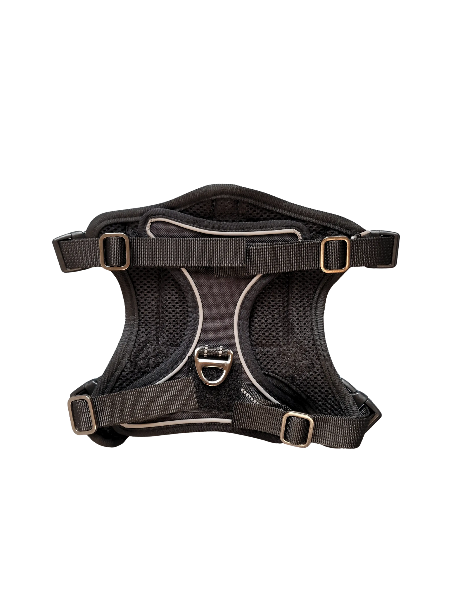 Hundegeschirr mit Griff und Klettaufnähern