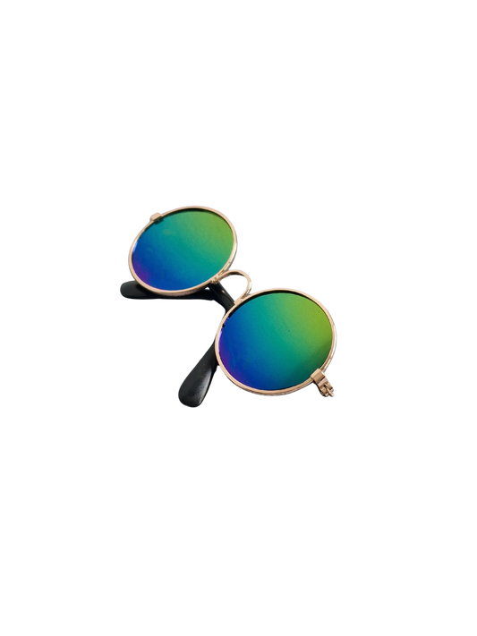 Hündli Hundebrille – rund & verspiegelt