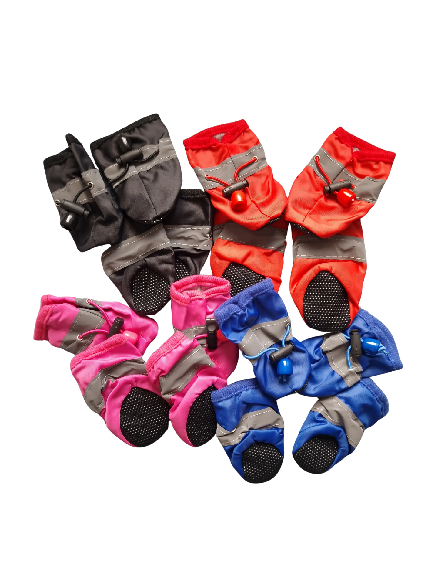 Wasserdichte Hundeschuhe für Regen & Schnee (4er-Set)
