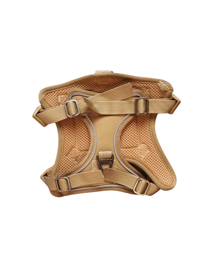 Hundegeschirr mit Griff und Klettaufnähern