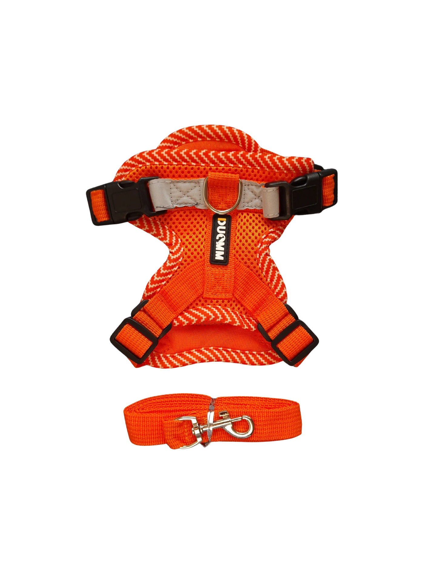 Hundegeschirr mit passender Leine – verstellbar & bequem