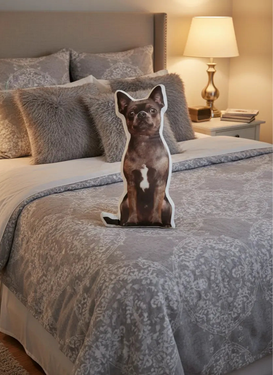 Hündli Fotokissen (40 cm) – dein Hund immer bei dir